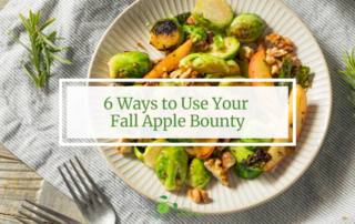 6 Ways to Use Your Fall Apple Bounty saute on plate