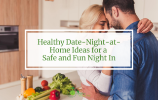 couple in kitchen date night healthy food