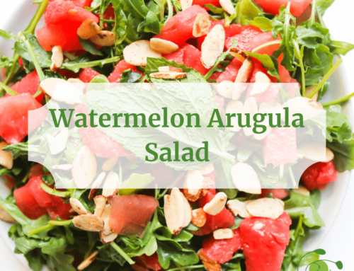 Watermelon Arugula Salad
