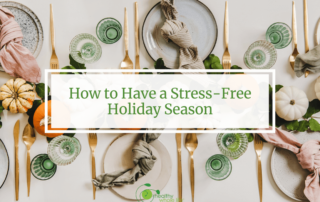 how to have a stress-free holiday season