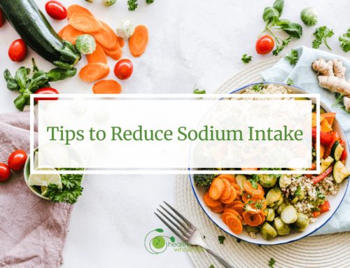 Tips to Reduce Sodium Intake